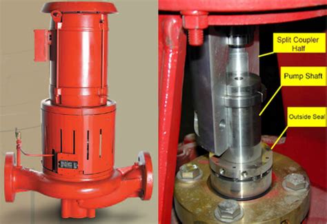 centrifugal pump shaft coupling|split coupled vs close pump.